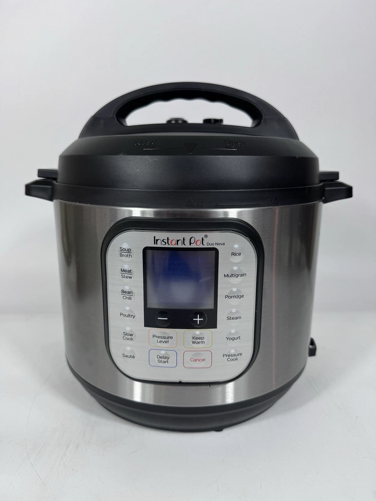 Instant Pot Duo Nova 60 Pressure/Slow Cooker 7-in-1 Electric 6 Quarts EUC TESTED