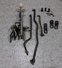 59-62 C1 Corvette Borg-warner 4-speed Shifter Assembly--woriginal Shift Rods