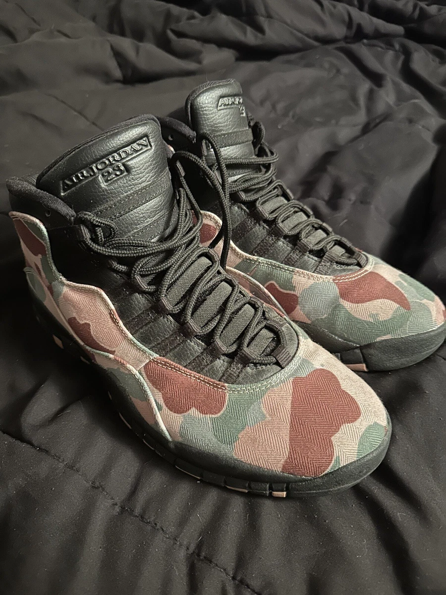 Jordan camo 10 sale