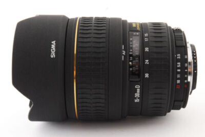 Sigma EX DG 15-30mm F/3.5-4.5 D Lens For Nikon MIJ made in