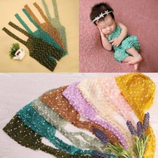 Newborn Toddler Baby Photography Prop Boys Girls Infant Romper Jumpsuit Outfit