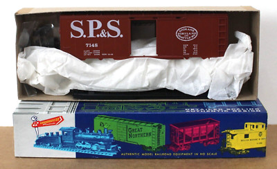 Roundhouse 7757 HO 40' AAR Box Car kit SP&S 7148 NIB