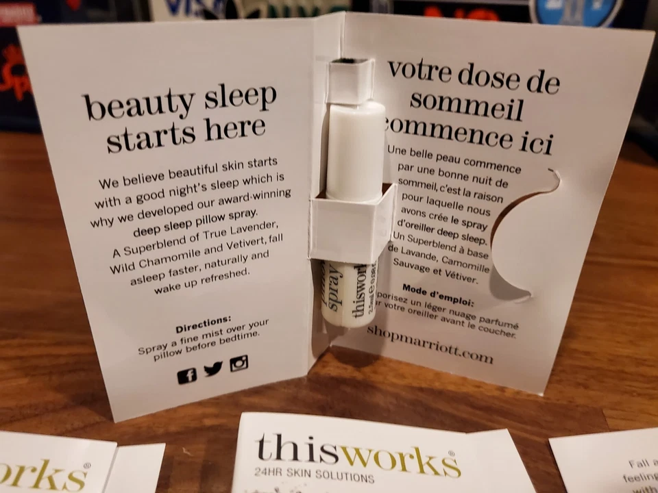 NEW 4x This Works Deep Sleep Pillow Spray 2.5 ml (4 bottles 0.08 fl) FREE SHIP - Image 4 of 4