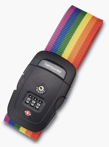 Dial Combination Luggage Strap 