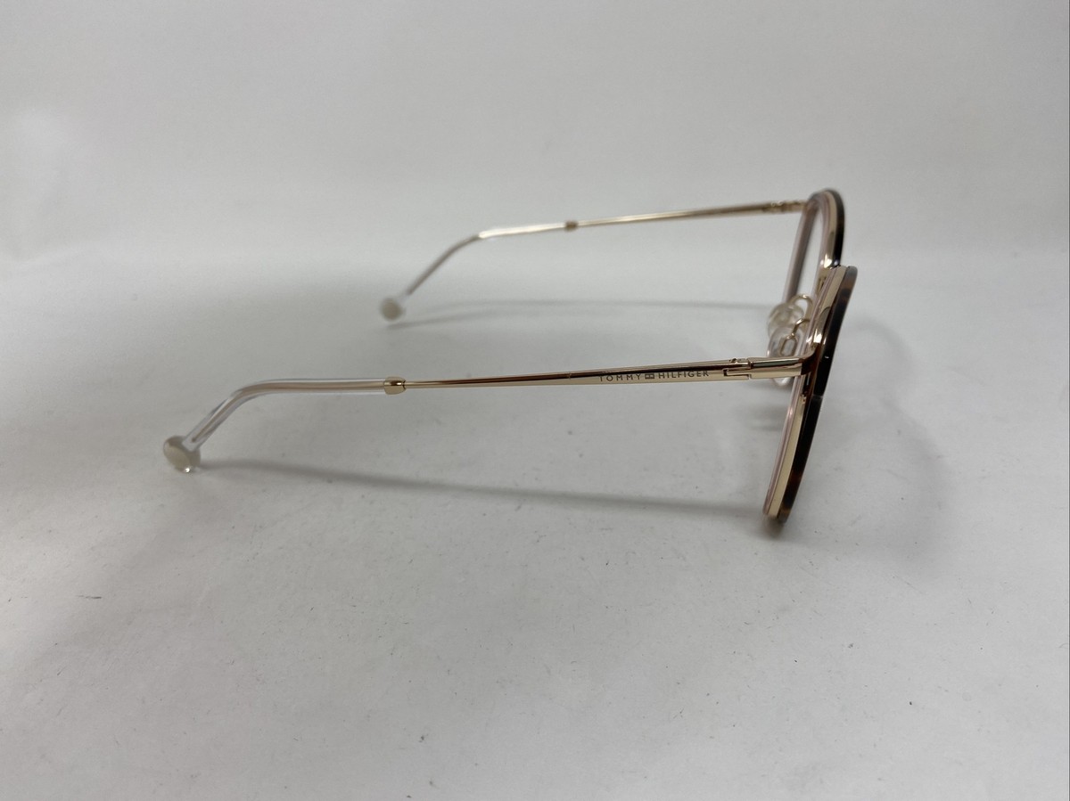 TOMMY HILFIGER TH 1837 HT8 52/21/140 TORTOISE GOLD FLEX HINGE