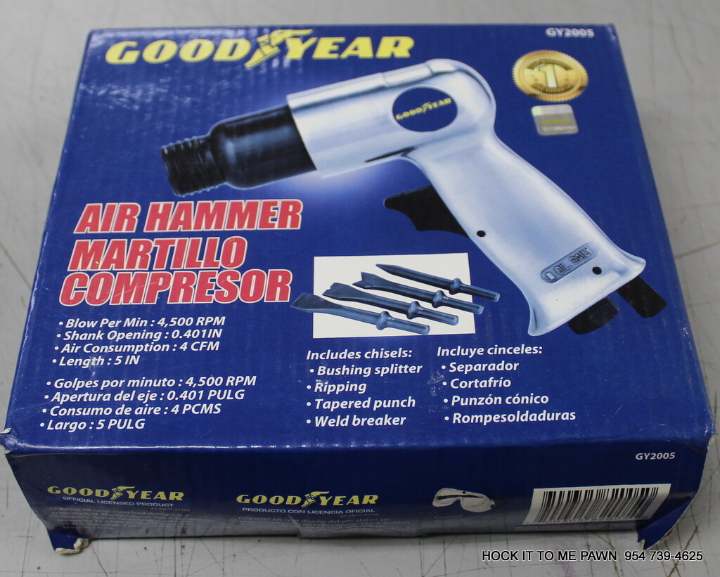 GoodYear+Air+Hammer+GY2005+150mm+Silver for sale online eBay