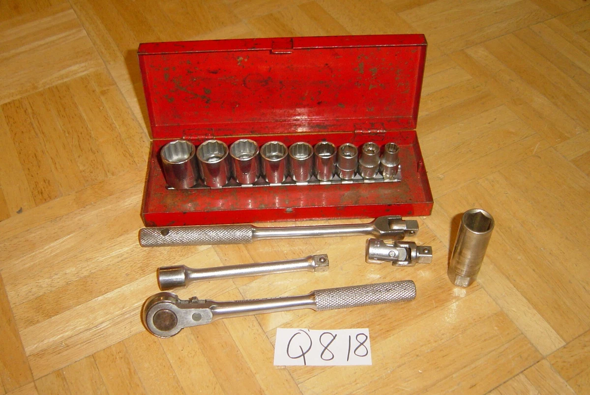 THORSEN TOOLS 3 8 DRIVE SOCKET SET RATCHET BREAKER BAR EXTENSION UNIVERSAL