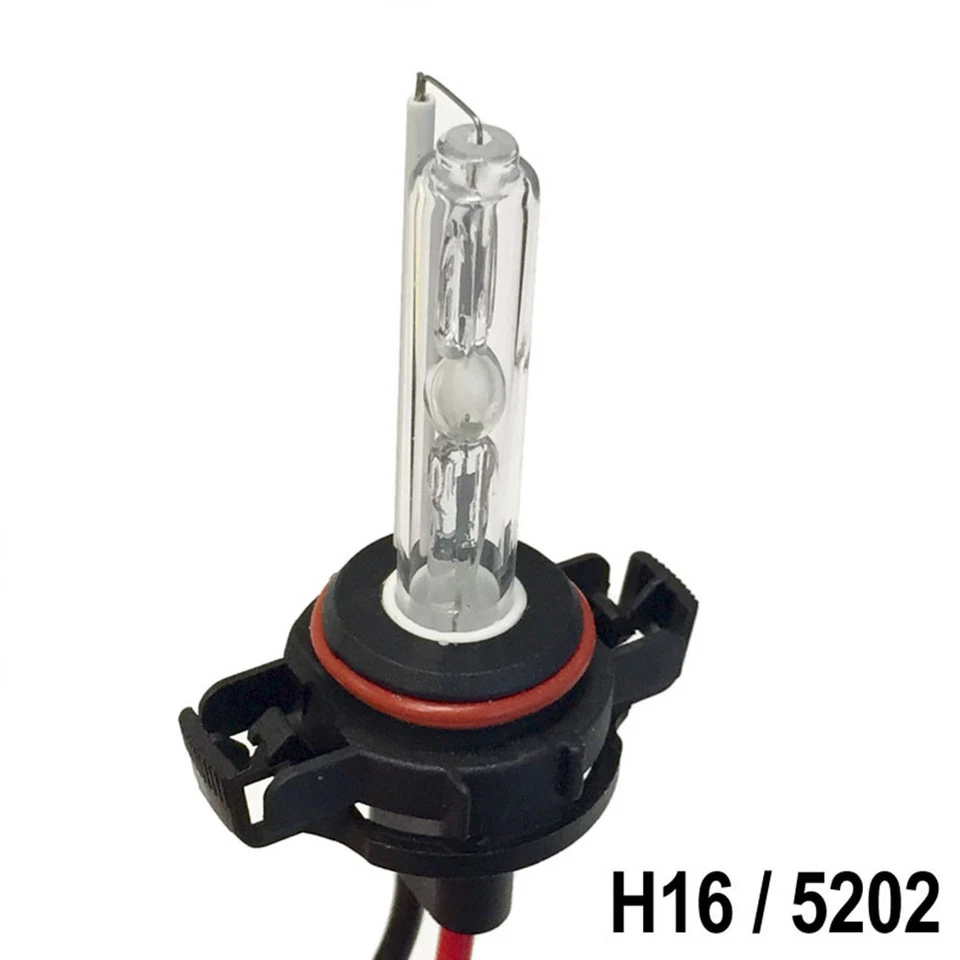 2 x XENON H16 5202 HID лампы переменного тока 35 Вт противотуманные фары замена провод адаптер все цвета - Изображение 3 из 4