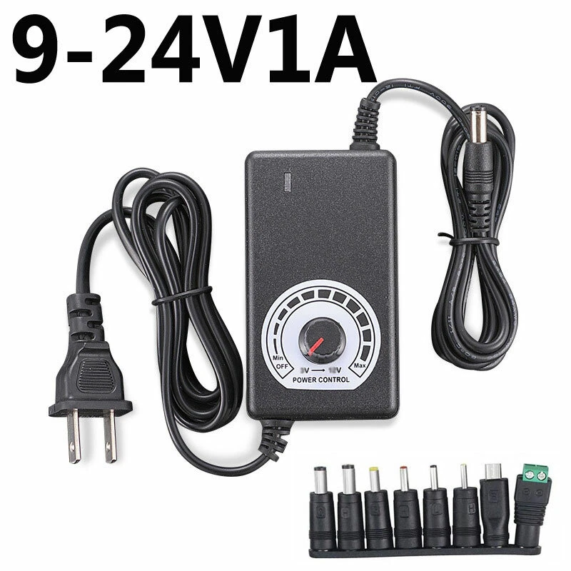 9V-24V 5A 120W Adjustable Voltage Power Supply Adapter Charger Transformer Sets - Image 4 of 4