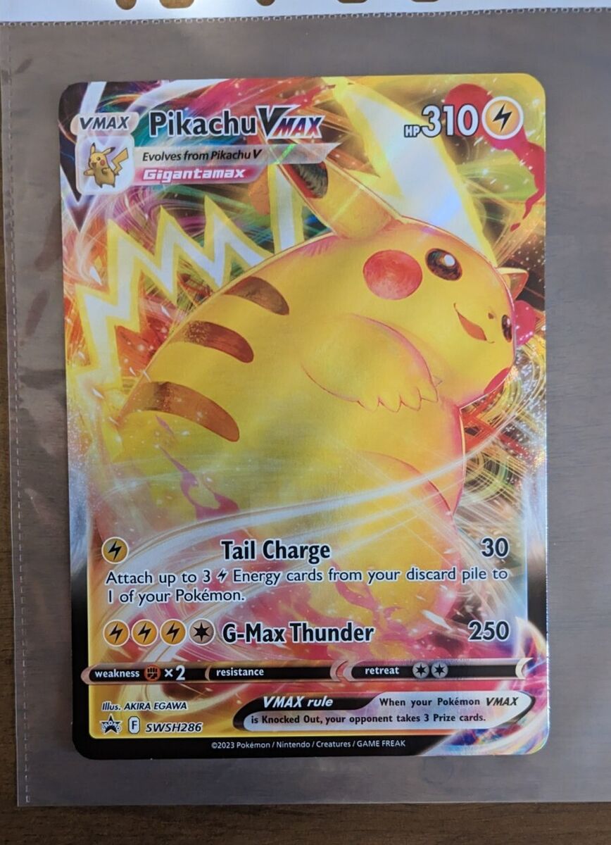 Pikachu VMAX (SWSH286) (Jumbo Card) [Sword & Shield: Black Star Promos