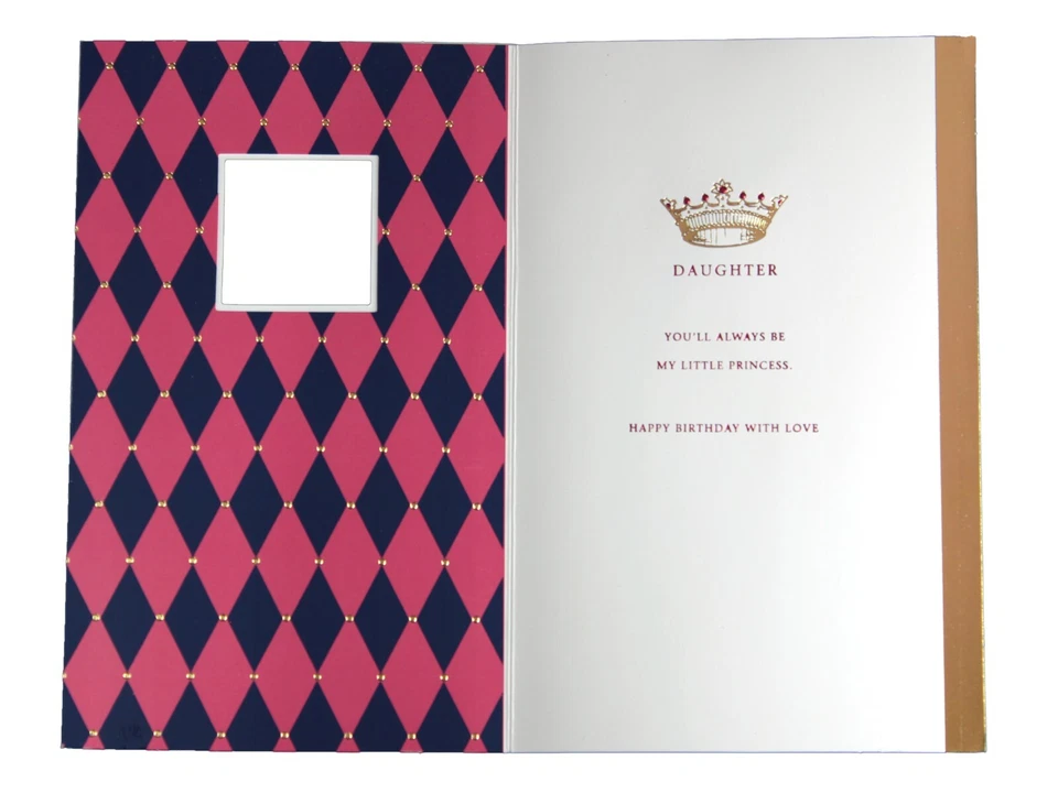 Открытка с ДНЕМ РОЖДЕНИЯ для дочери, королевская кронпринцесса от American Greetings +✉ - Изображение 2 из 4