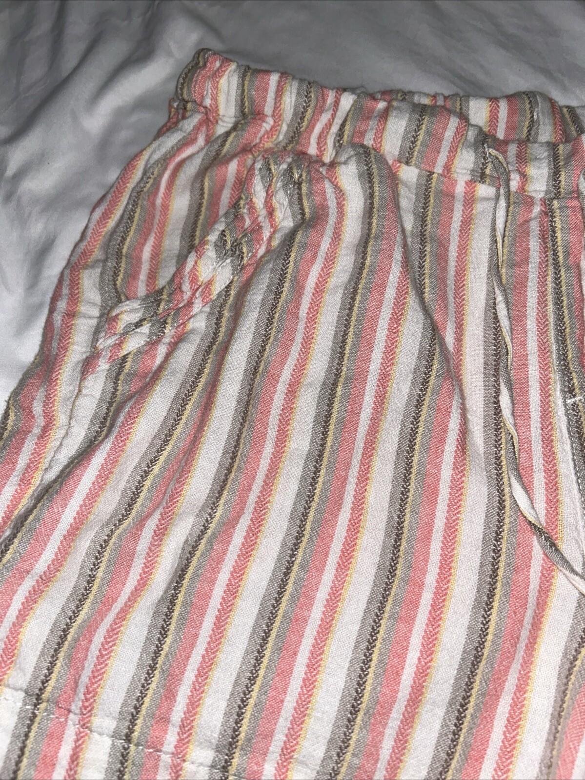 Briggs Medium Drawstring Stretch Striped Multicol… - image 5