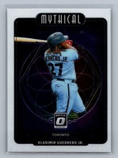 VLADIMIR GUERRERO JR 2021 Donruss Optic Baseball MYTHICAL Insert #M19 Blue Jays