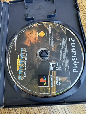 Socom 3 U.S. Navy Seals PS2 - Boîte Grand Format Avec Casque - NEUF Sous Blister