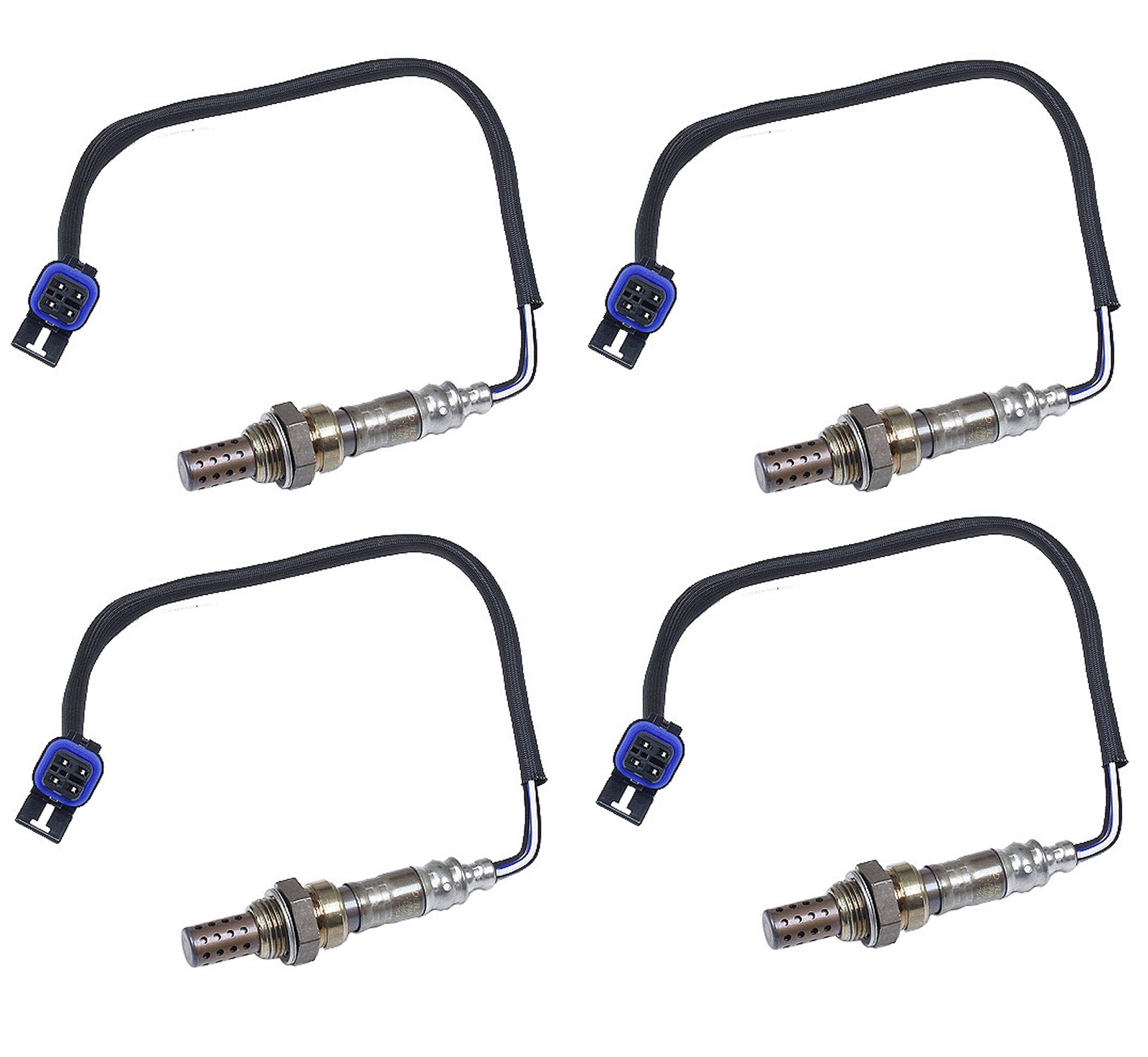 Denso 2 Upstream  2 Downstream Oxygen Sensors For Cadillac Chevrolet Pontiac V8