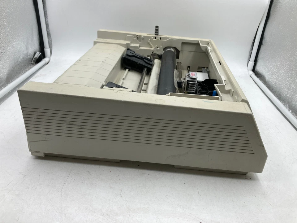 OKI MICROLINE 320 GE7000A Turbo 9 Pin Dot Matrix Printer Broken For Parts - Image 2 of 4