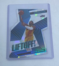 2021-22 Panini Revolution DONOVAN MITCHELL /50 Die-cut Cubic Liftoff! Insert
