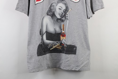 Vintage Streetwear Mens XL Spell Out Backwoods Rolling Papers Marijuana T-Shirt - Picture 3 of 11