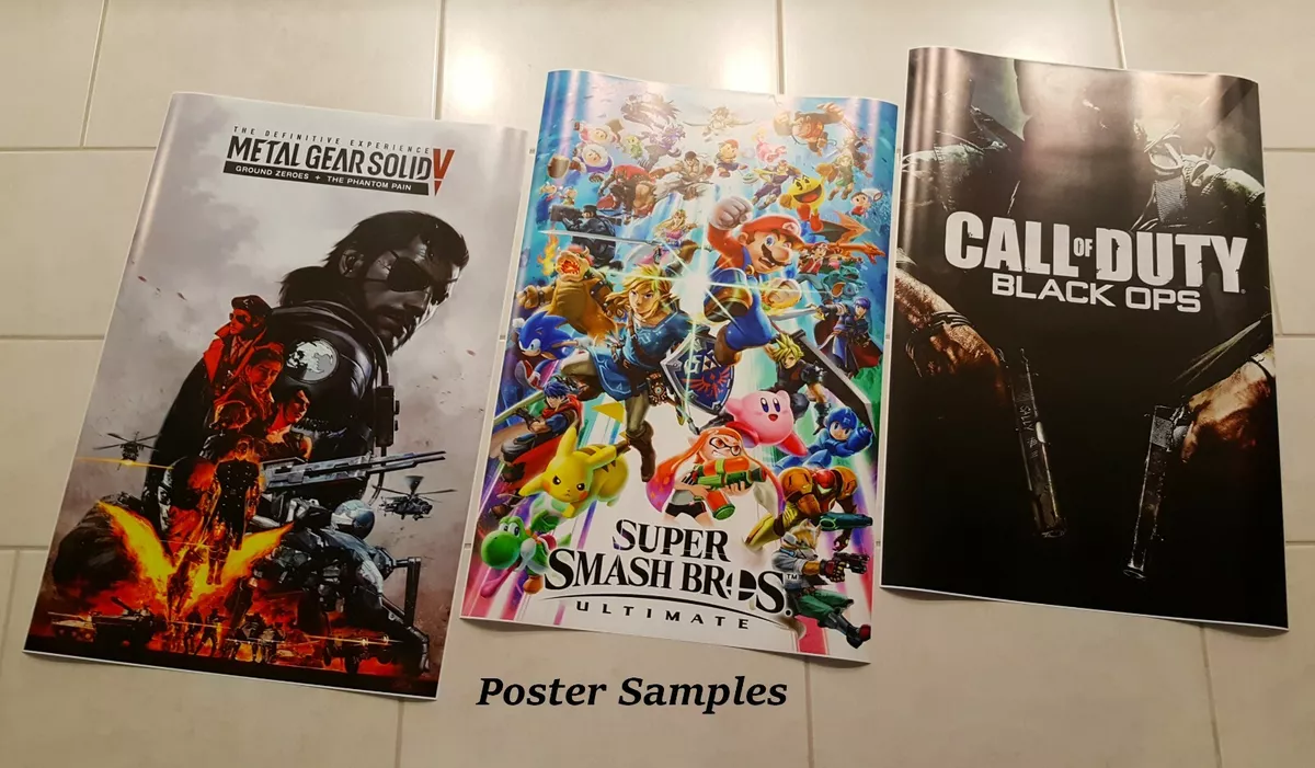 Metal Gear Solid V Phantom Pain 24 X 36 Video Game
