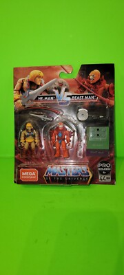 MEGA Probuilder Masters of the Universe He-Man Vs Beast Man Construction Set