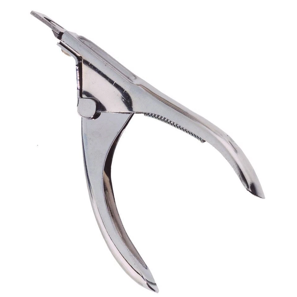 Der Edge Silver Tip Cutter Kürzt Tipps Nagelkunst Falscher Schneider Trimmer - Bild 1 von 1