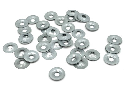 #ad 50pcs 5 32 round push on clips for emblems script name plates ornaments for Ford $8.00