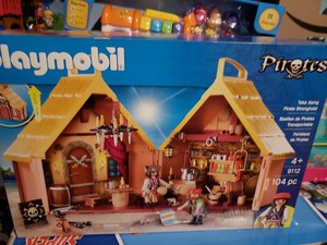 playmobil take along pirate stronghold