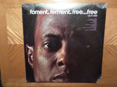 FACTORY SEALED RCA RECORD LP /LEON BIBB/ FOMENT FERMENT FREE FREE/ POETRY SOUL