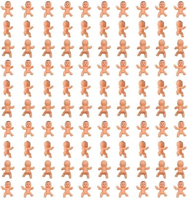 200pcs1 Mini Plastic Baby Party Preference Baby Shower, Ice Games, Baby Game ...