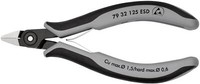 PräZisions-Elektronik-Seitenschneider L.125Mm Form 3 Facette Ja,Sehr Kl.Pol.