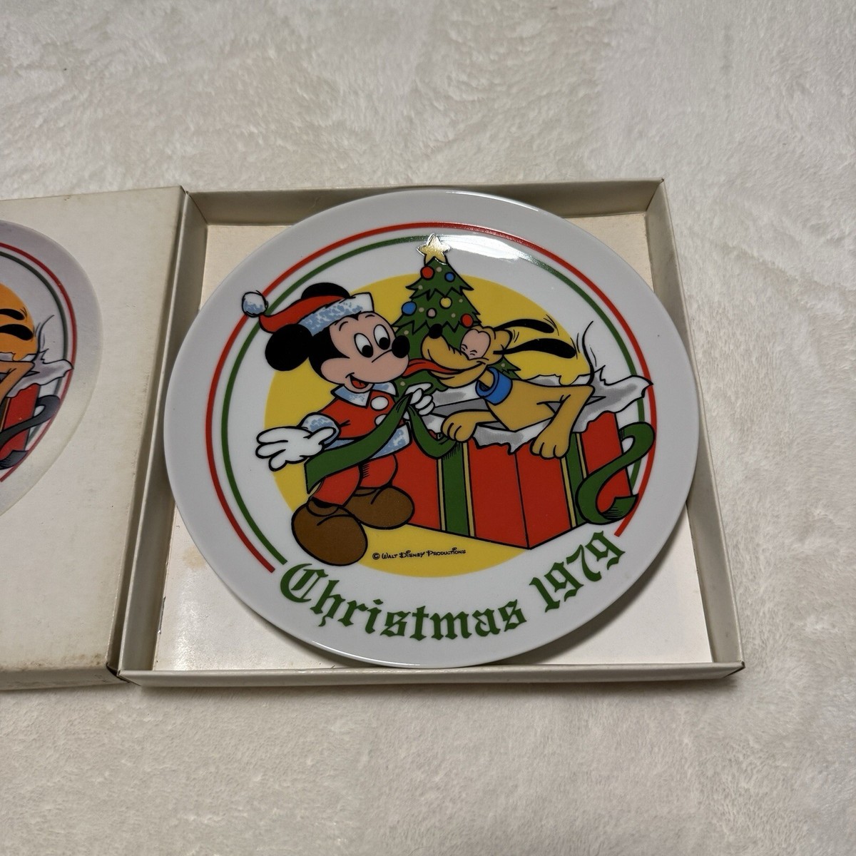 Walt Disney Christmas Plate 1979 Limited Edition | eBay