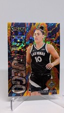 2024 Panini Select WNBA Kelsey Plum White Disco Prizms – /75 En Fuego #6