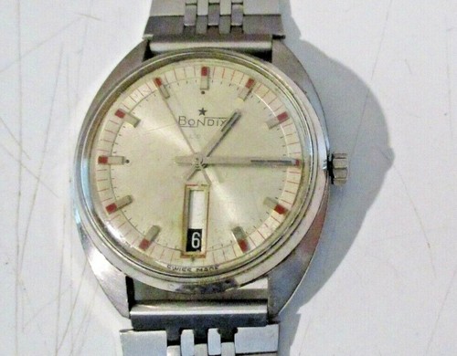 BONDIX AUTOMATIC INCABLOC SWISS MADE anni 70 funzionante automatico | eBay