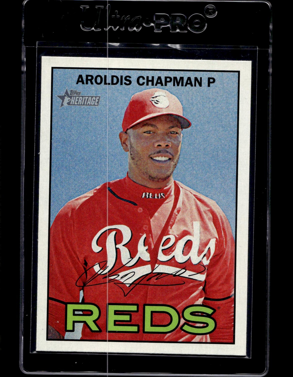 2016 Topps Heritage #80 Aroldis Chapman