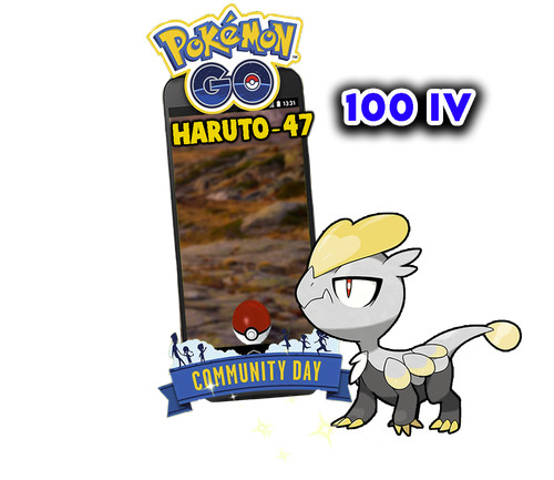 Pokemon Jangmo-o 100 IV Community Day Catch in your P T C