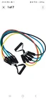 Resistance Bands Set 10-200lbs Premium Latex Exercise Bands made by Mode33