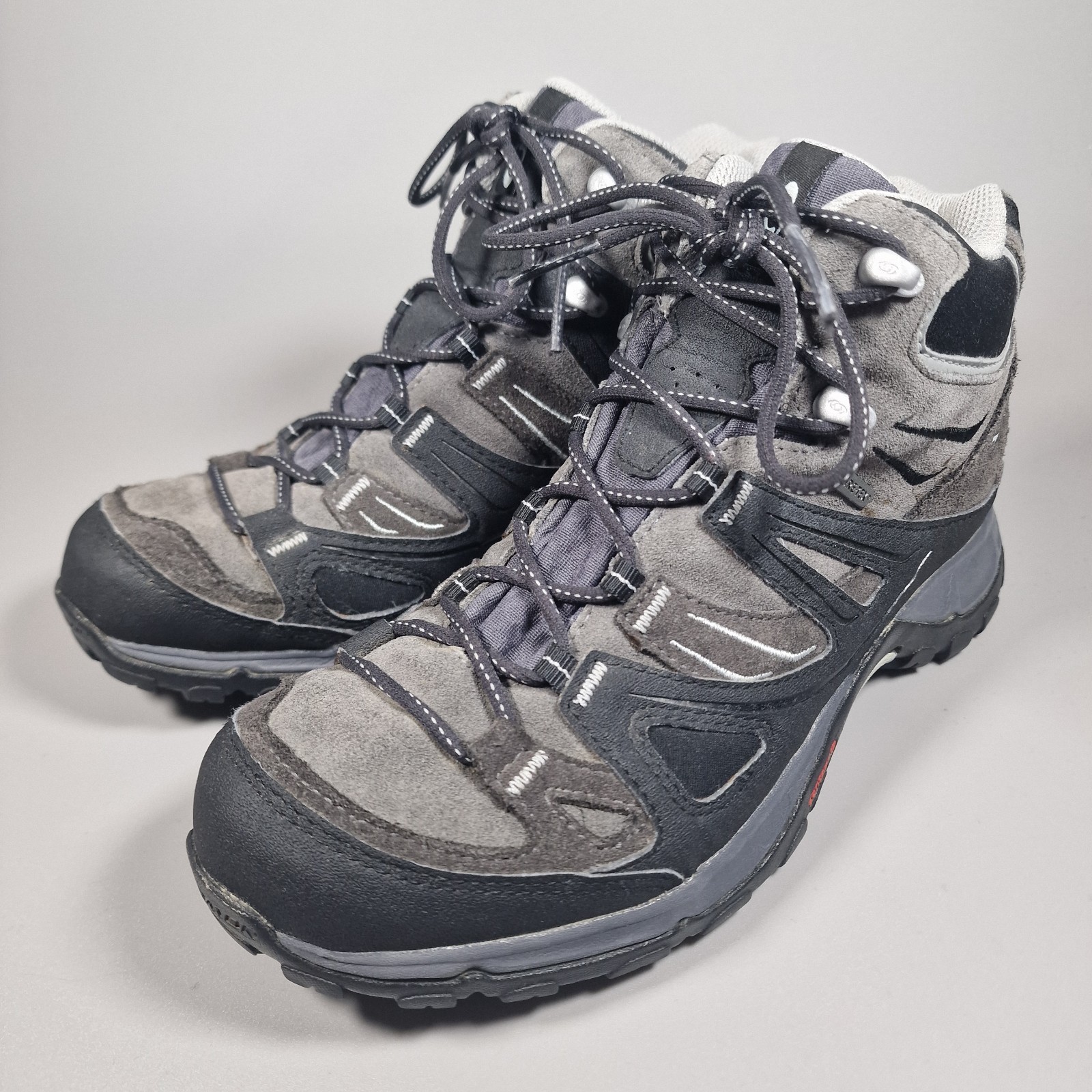 Stivali da trekking Salomon donna taglia 5 grigio ellisse passeggio outdoor