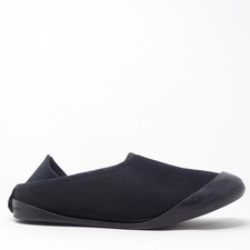 Mahabis Womens Black Edition Classic Slippers Black Mesh Slip On 39EU - 8US