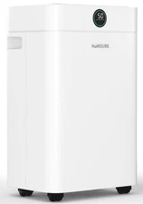 HUMSURE 30-Pint Dehumidifier – 3,500 Sq Ft Coverage, Drain Hose, Auto Defrost