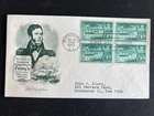 1021 Commodore Perry Japan (Blk of 4) FDC Art Craft Jul 14, 1953, Washington, DC