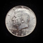 40% Silver 1968 Kennedy Half Dollar - Circulated Condition - 15-28