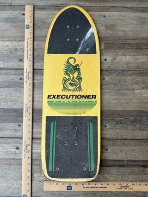 Vintage 1987 Nash Executioner Skateboard 80s Skate Deck Wall Decor