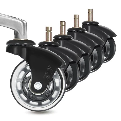 IKEA Office Chair Wheels Replacement for Hardwood Floor and Carpet, 10mm Stem... - Picture 1 of 8