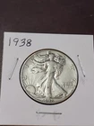1938 Liberty Walking Half Dollar (Free Shipping)