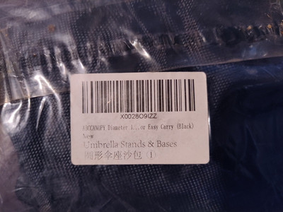abccanopy X0028O9IZZ New In Bag See Description 