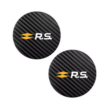 2Pcs Car Water Cup Pad Leather Coaster Non-Slip Mats for  Clio Koleos Megane Esp