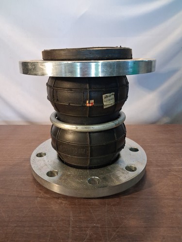 ASA 4" Neoprene Bellow Expansion Joint w/ Flanged 8-Bolt Ends