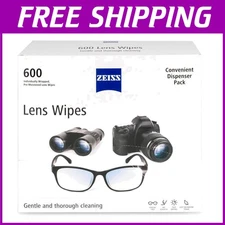 Pre-Moistened Lens Wipes, 600 Pack - Gentle Clean