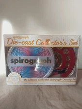 Spirograph Die-cast Collector's Set Kahootz Hasbro Drawing Set NIB