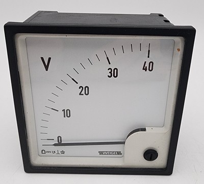 WEIGEL PQ96K CONTROL PANEL 40V GAUGE *EXPEDITE AVAILABLE*